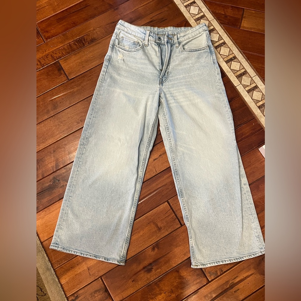 H&M wide leg jeans